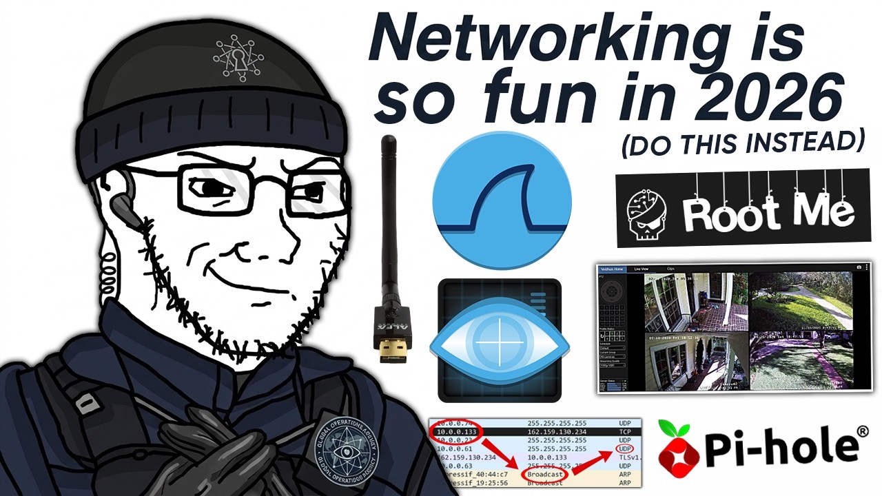 Zabawny spos&oacute;b na naukę networkingu