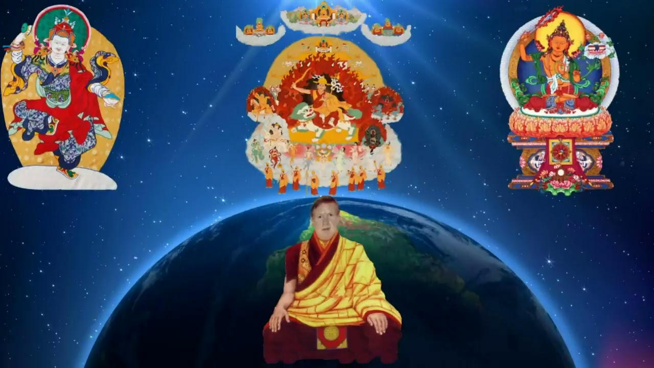 Lotus Born Meditation and Dharma Video Teaching by Buddha Maitreya