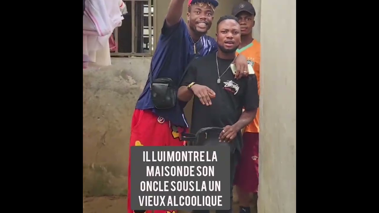 UN JEUNE BINGUISTE ARRIVÉ AU QUATIER POUR VISITER ÇA MAISON #viralvideo #humour 