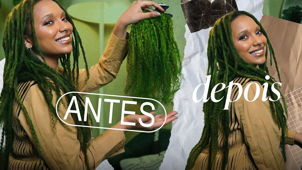 Extensão de DREADLOCKS com CABELO NATURAL - Tutorial