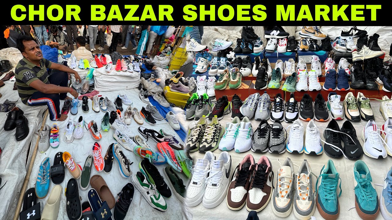Chor Bazaar Shoes Market in Delhi 2026🔥| Branded Shoes Starting ₹200 😱 | Delhi Cheapest Shoes Market