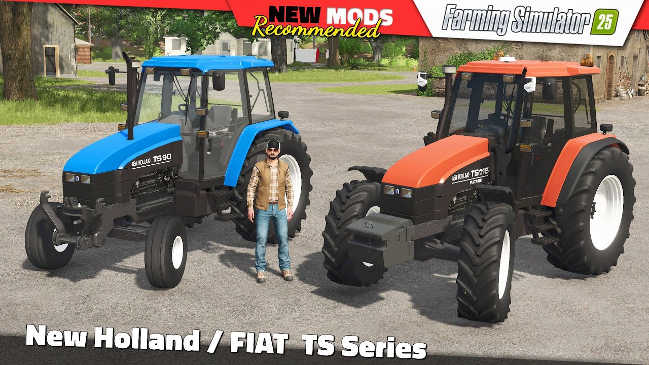 FS25 | FIAT / New Holland TS Series - Farming Simulator 25 Mods Review QHD