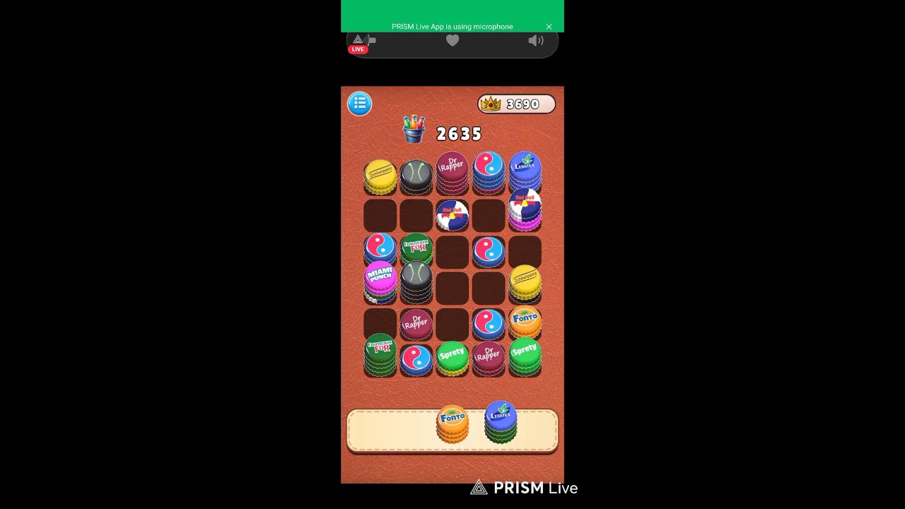 Live streaming of Game world