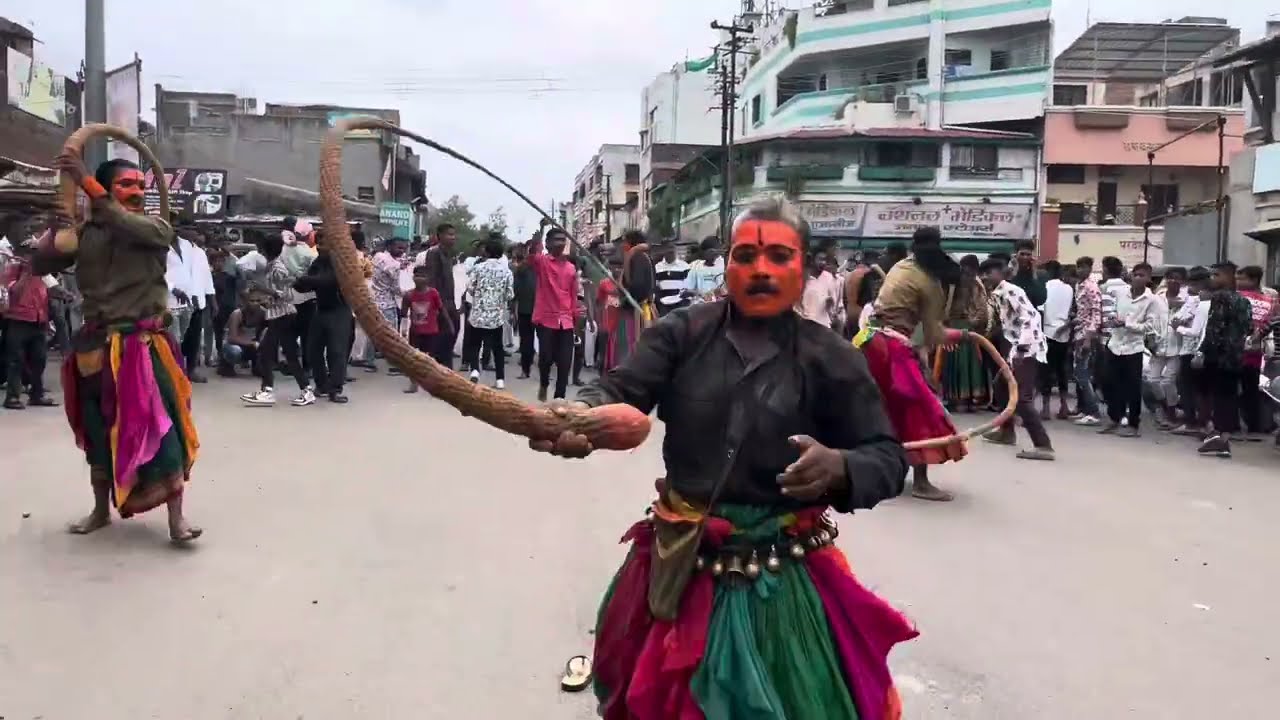 बेडर समाज आषाढ सण २०२४🙌🏻 #potraj #potrajdance #solapurctiy #aashadi