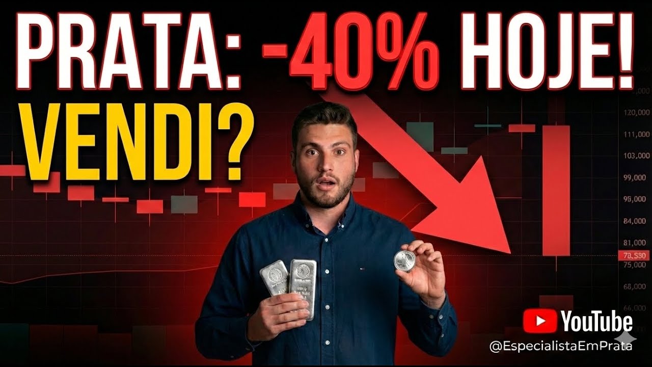 VENDI PARTE DA MINHA PRATA (Explicação Completa da queda)