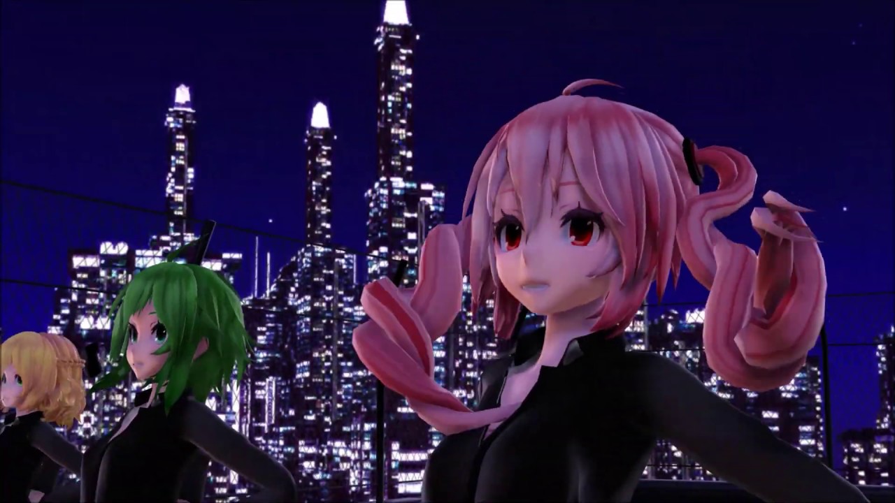 【MMD】 Reversible Campaign 【TDA Black Teto, GUMI, IA, Rin, Miku】 リバーシブル・キャンペーン