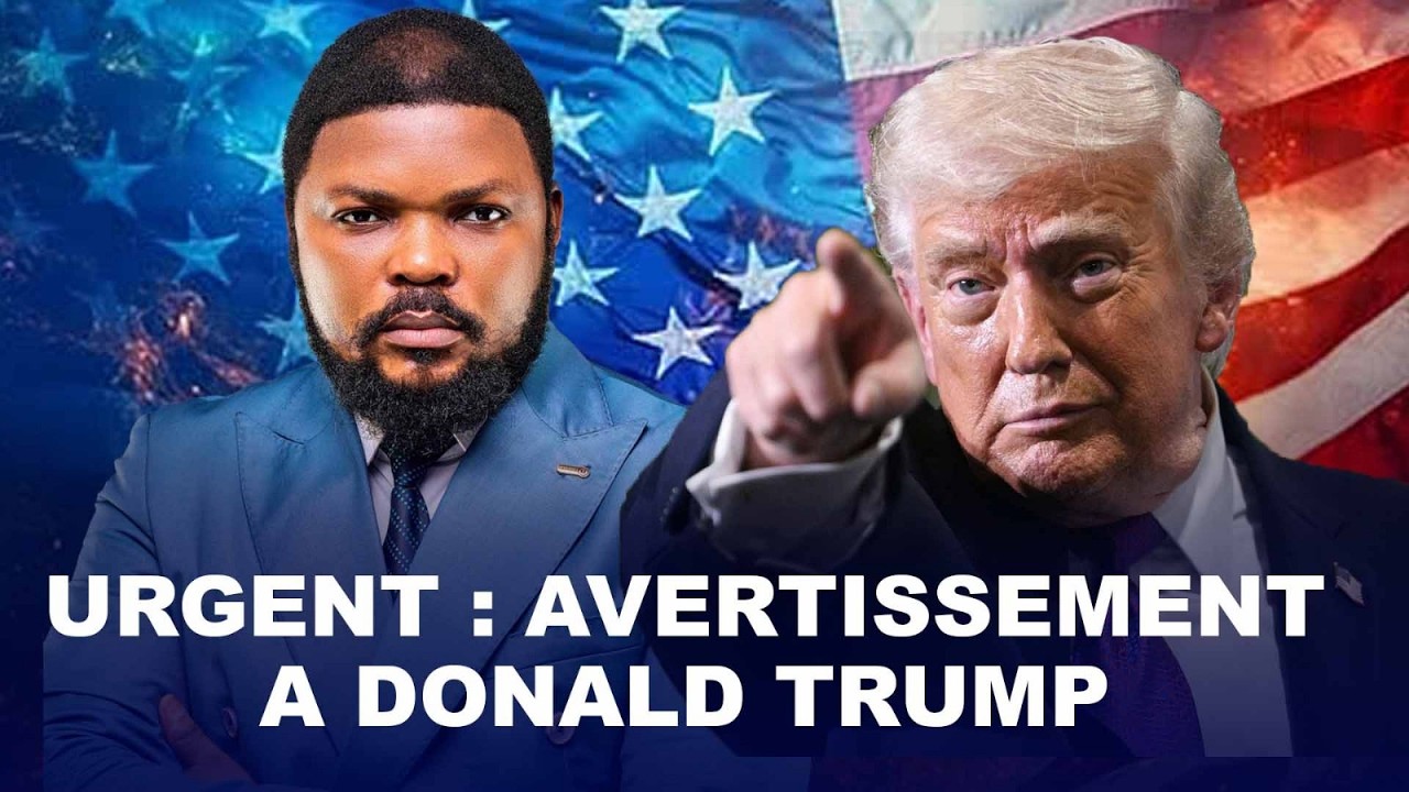 URGENT : AVERTISSEMENT A DONALD TRUMP