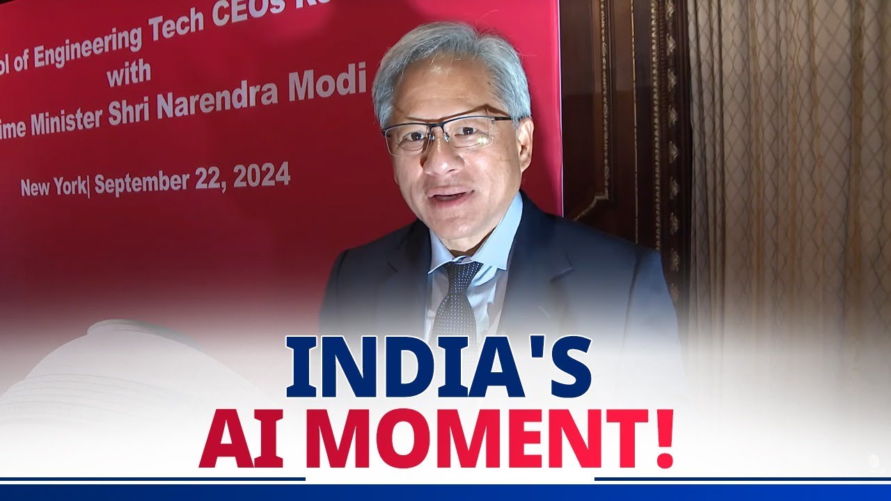 PM Modi is such an incredible student: NVIDIA CEO Jensen Huang