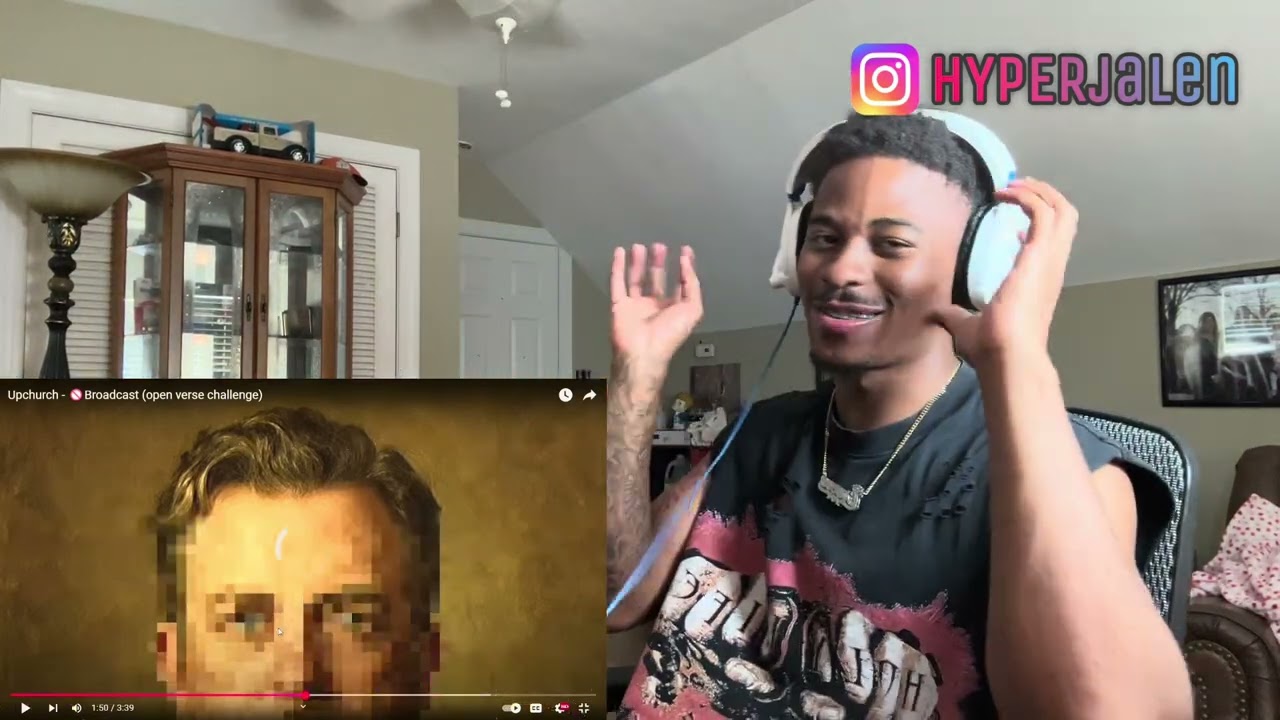 UPCHURCH-🚫BROADCAST (open verse challenge) (REACTION!!)