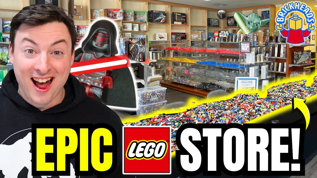 EPIC Lego Store Shopping! Retired Sets, Rare Minifigs & MORE!