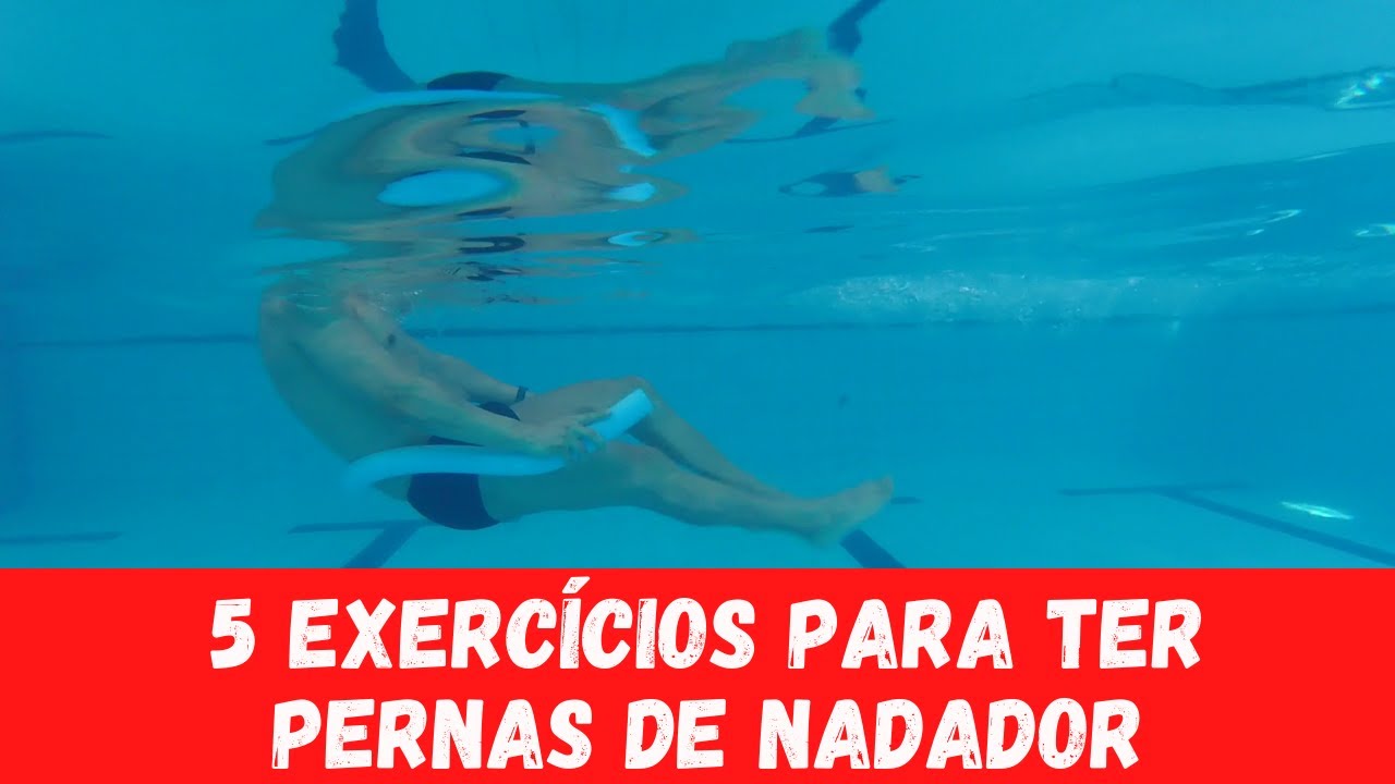 5 exercícios para ficar com perna de nadador