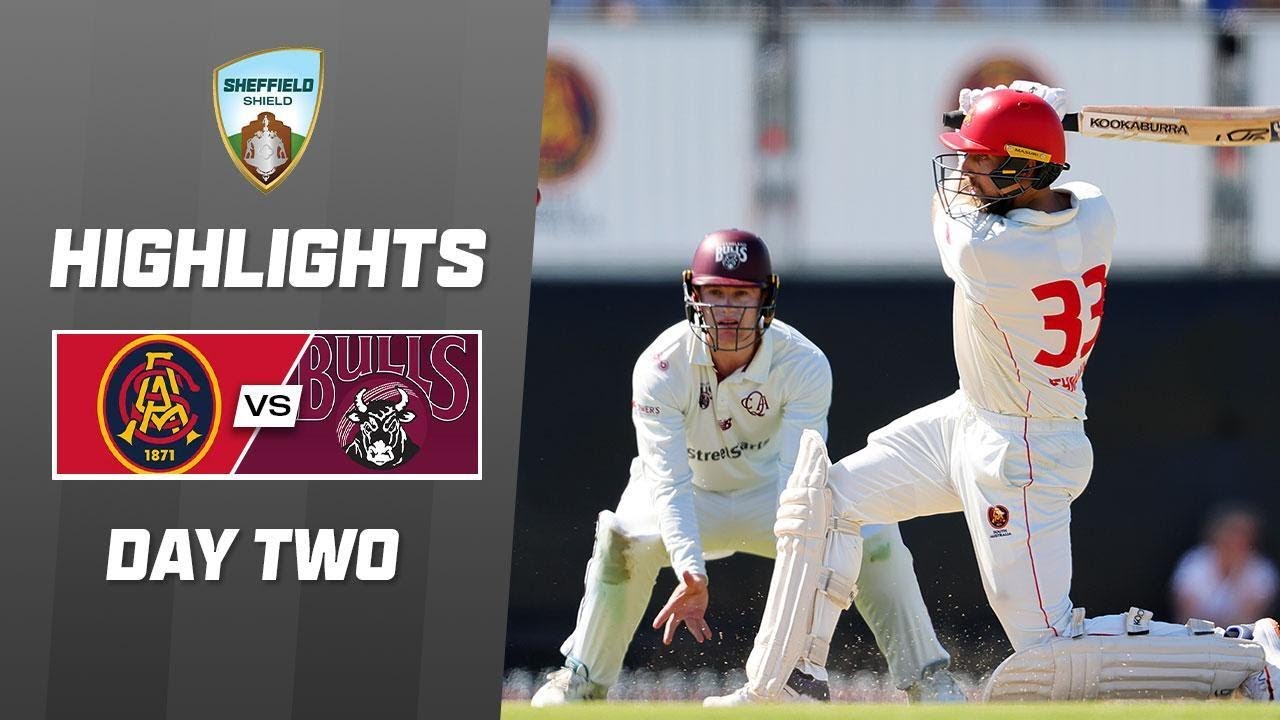 South Australia v Queensland | Sheffield Shield Final 2024-25 | Day 2