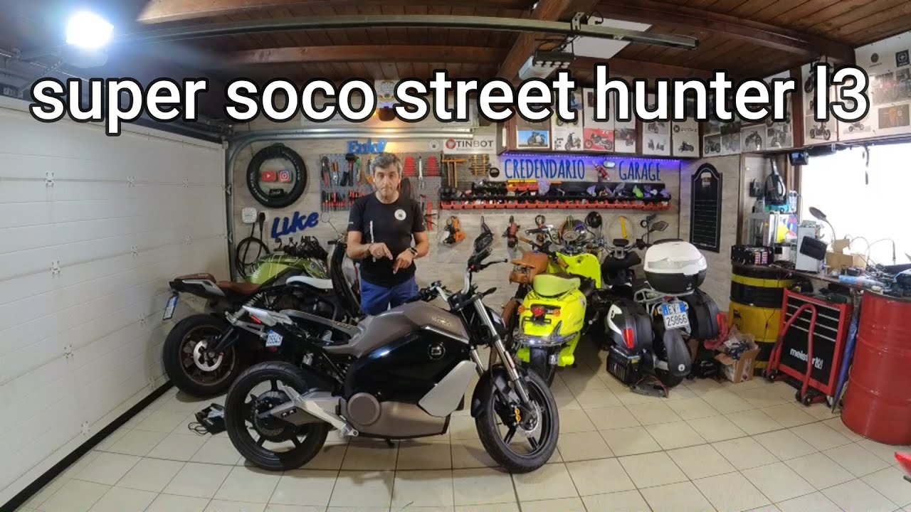 Finalmente metto mani sulla SUPER SOCO TS STREET HUNTER linea spaziale ma 75 km orari sono pochi 1/2