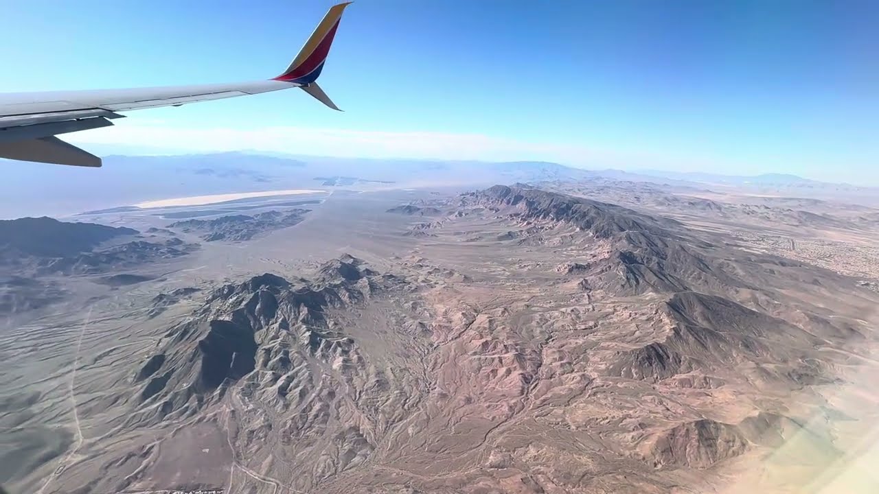 Las Vegas Nevada, Aterrizaje en Avión, Airplane Landing T2:E48