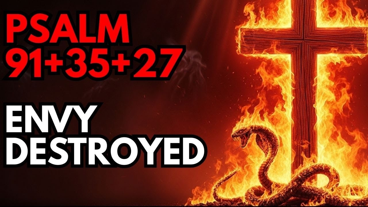 ⚔️ Psalm 91+35+27 ACTIVATES a wall of fire: all envy returns to the source in 24 hours