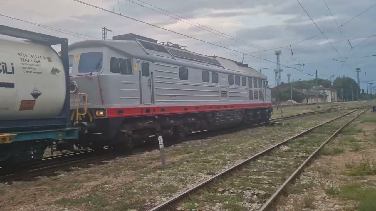 Влакове на RAIL CARGO CARRIER 🇧🇬 и Евроинженеринг на Пловдивските гари Ра,пределителна и Филипово. 