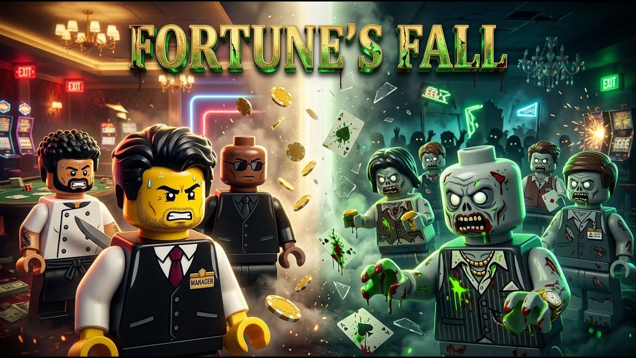 LEGO Zombie: Fortune's Fall EP 12 | LEGO Zombie 3D Animation