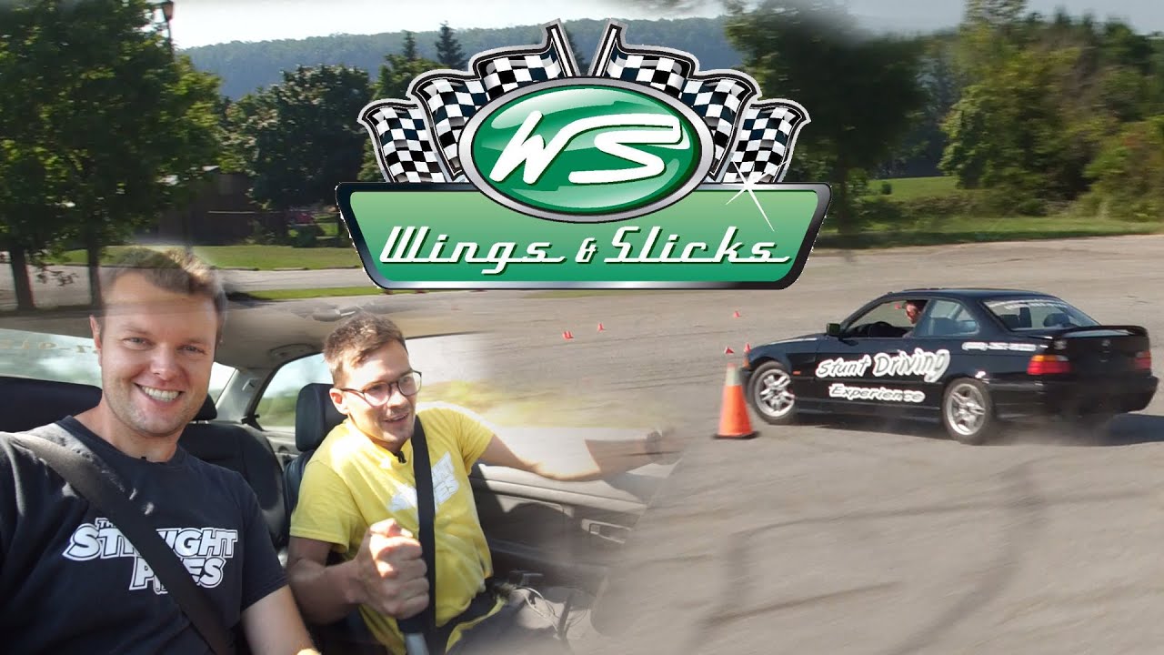 Stunt Driving School at Wings and Slicks - Yuri and Jakub - The Straight Pipes