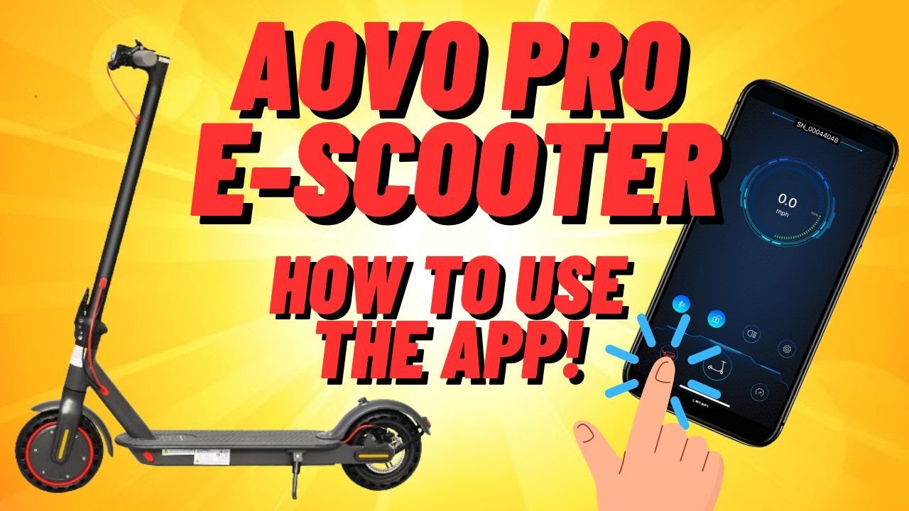 ЭЛЕКТРОСАМОКАТ AOVO PRO — КАК ПОЛЬЗОВАТЬСЯ ПРИЛОЖЕНИЕМ 365GO
