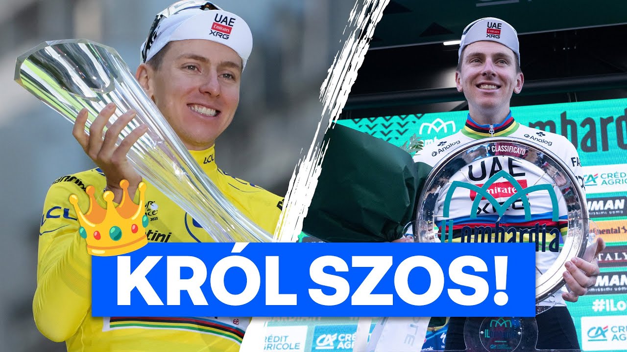 TO BYŁ JEGO ROK! Najlepsze i najważniejsze momenty Tadeja Pogačara w 2025 roku 🚴⭐
