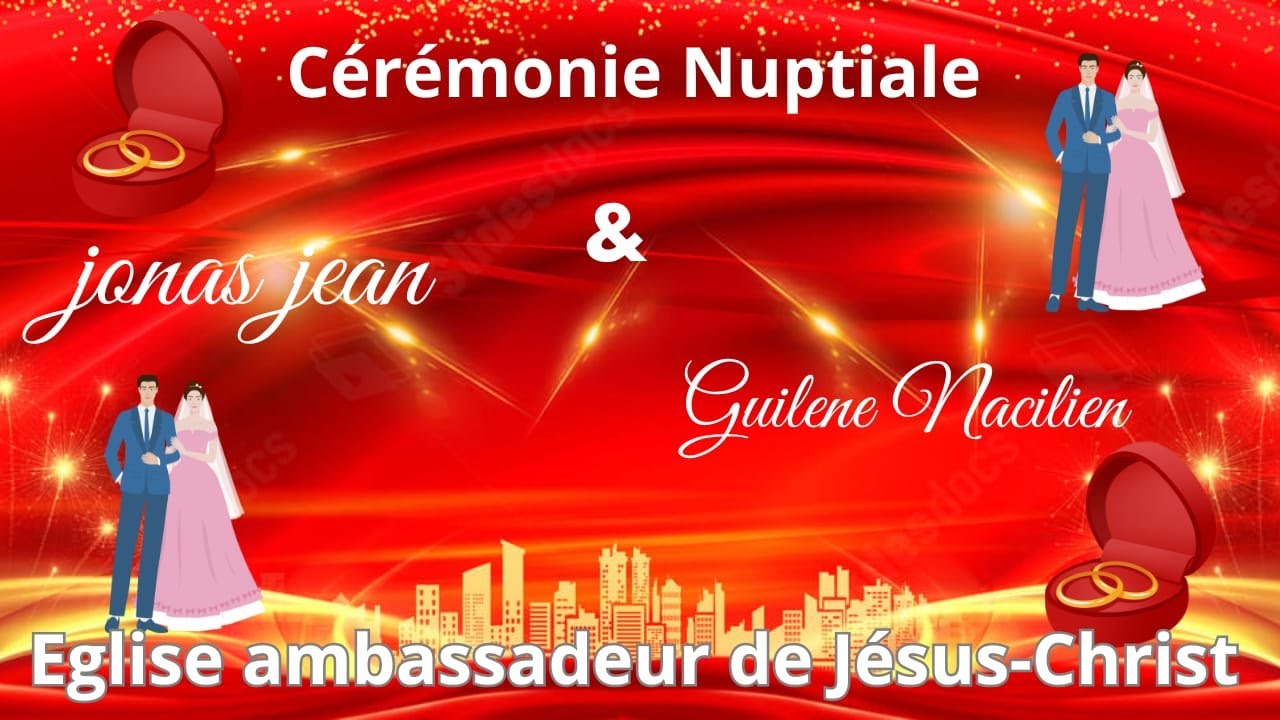 Cérémonie nuptial de JONAS JEAN & GUILENE NACILIEN dimanche 25 -01-2026