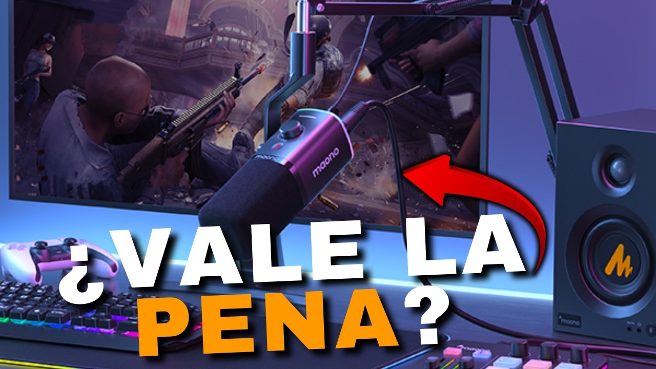 🎙️Este micrófono me sorprendió | MAONO PD100X Series Review en español🎤🔥