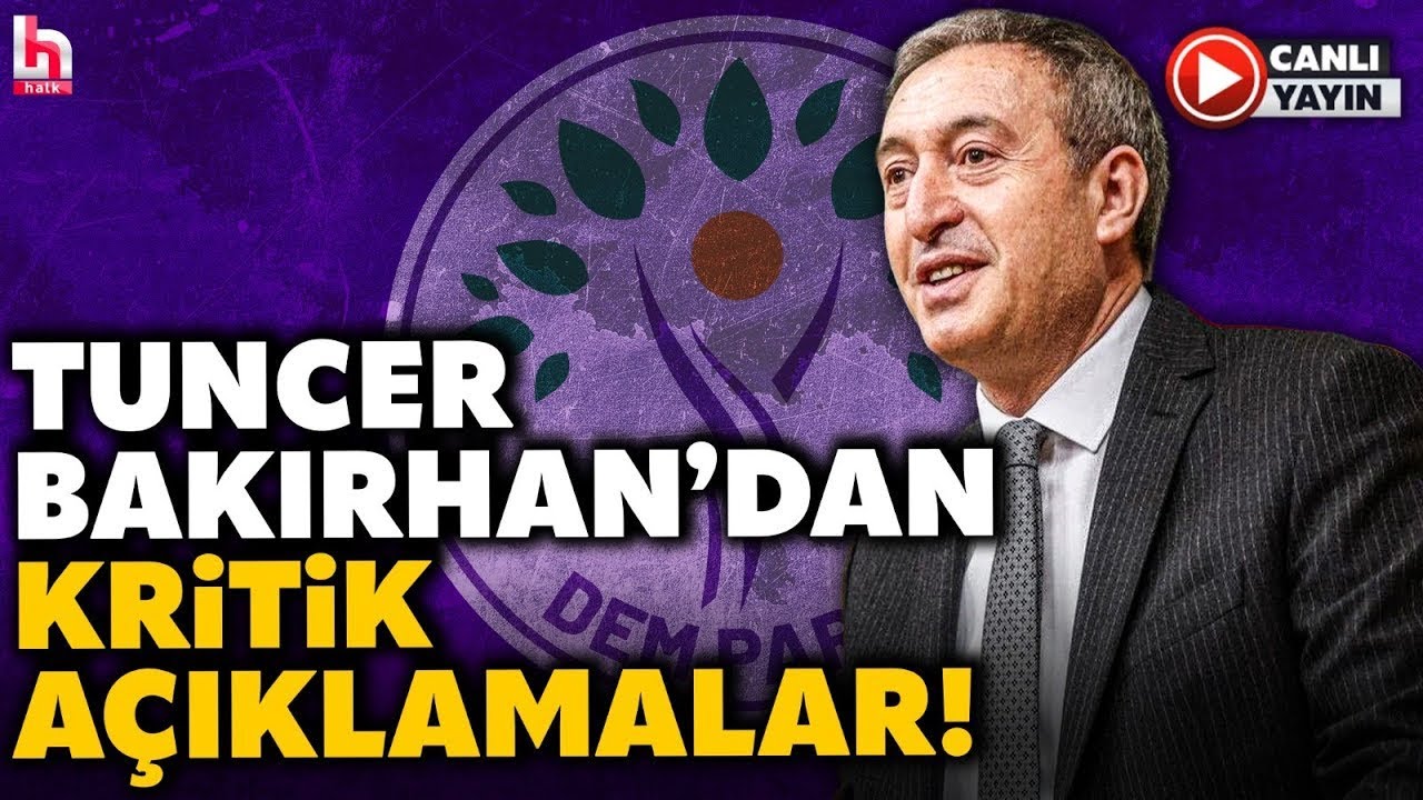 Tuncer Bakırhan'dan DEM Parti Grup Toplantısında Kritik Açıklamalar! (3 Şubat 2026)