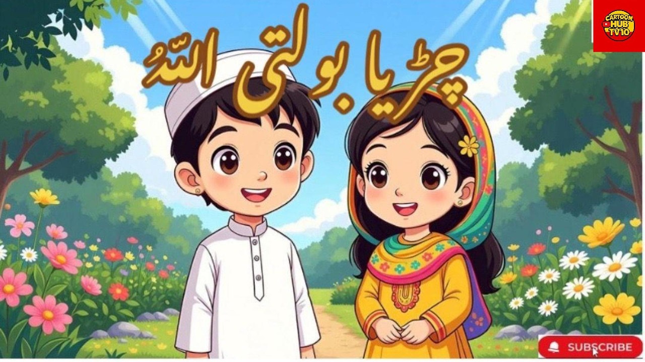 Chirya Boli Allah Hu 🕊️ | Beautiful Islamic Poem for Kids | Emotional 3D Animation