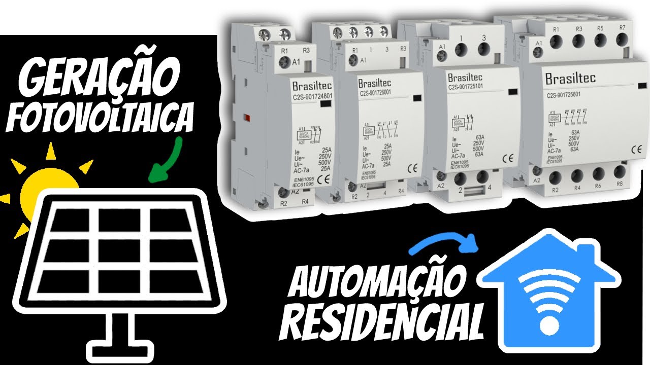 Contatores para sistemas de GERA&Ccedil;&Atilde;O SOLAR FOTOVOLTAICA e AUTOMA&Ccedil;&Atilde;O RESIDENCIAL 🌞🏡