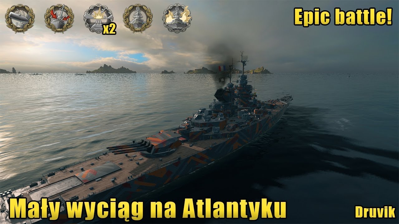 Republique i poświęcenie dywizjonowego!  - Epic battle #16 / World of Warships