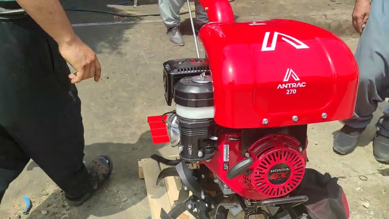 ANTRAC 270 HONDA GX270 BENZİNLİ ÇAPA MAKİNESİ ÇALIŞTIRMASI