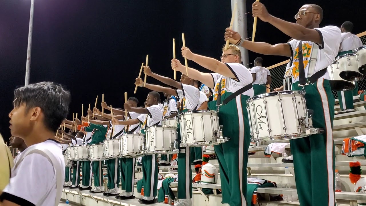 Famu Percussion Section 