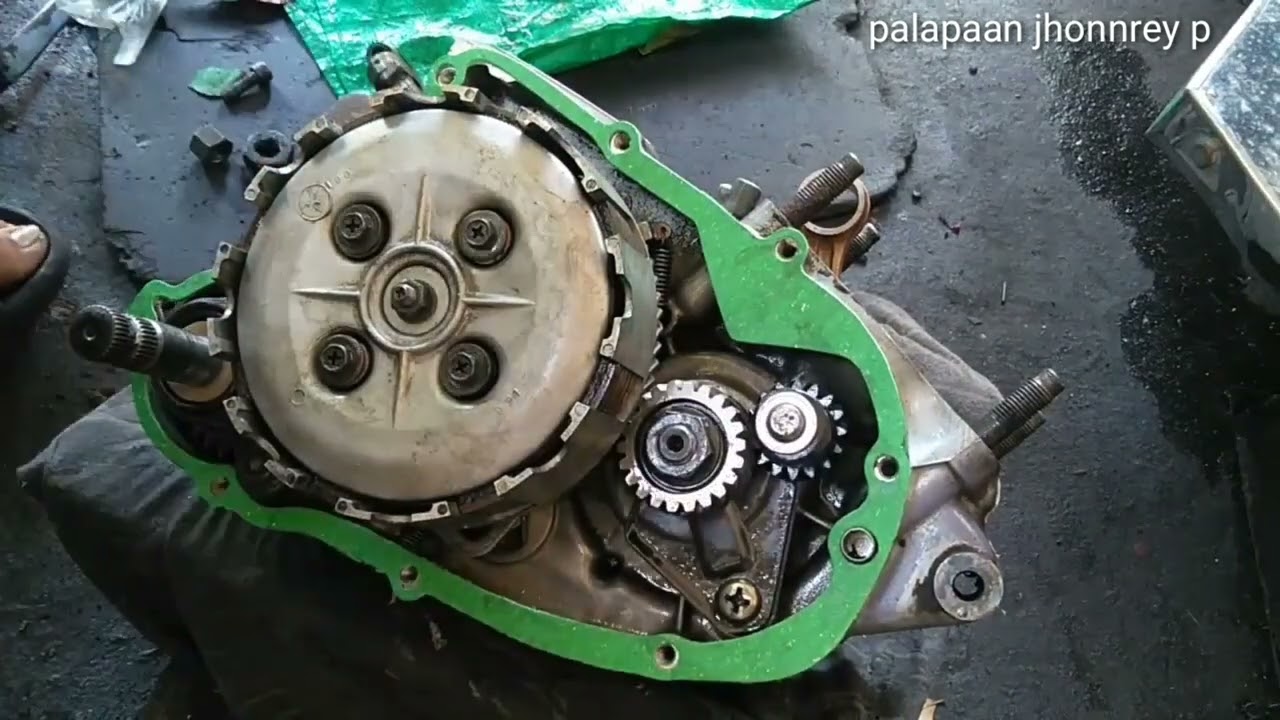 part 3 overhauling paano mag rematse ng dt 125 cluth housing