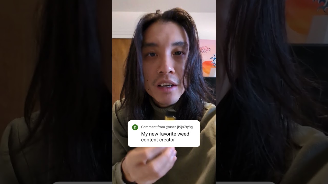 My new favorite weed content creator