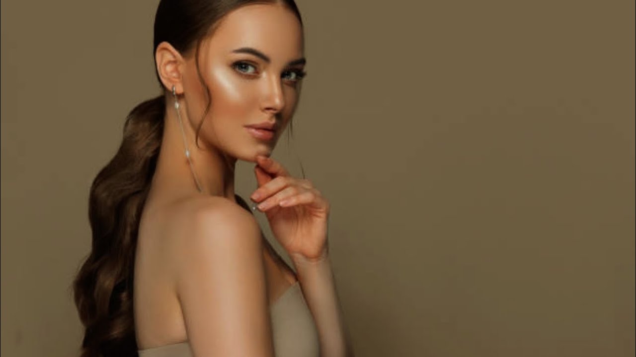 Sleek half pony hair style full tutorial kesay kertay hain#youtubeshorts #hairstyle 