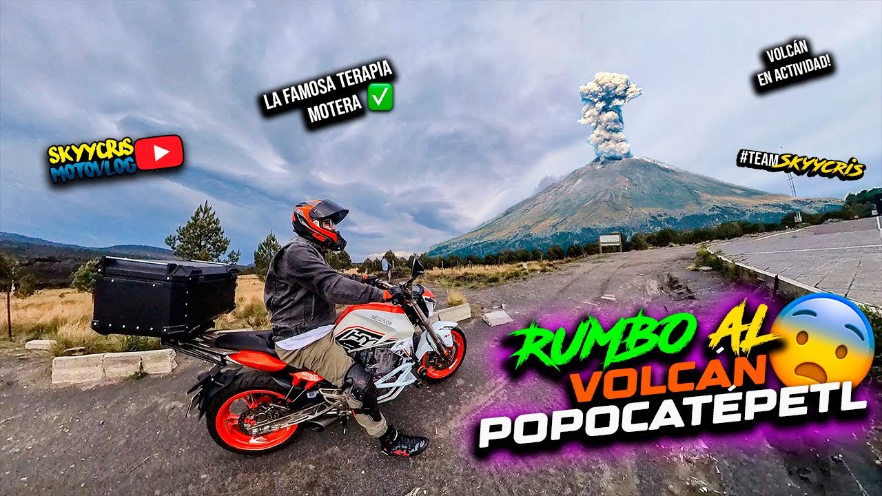 ¡RODANDO EXTREMA¡  🌋 ¡RUMBO A UN VOLCÁN ACTIVO! | SKYYCRIS