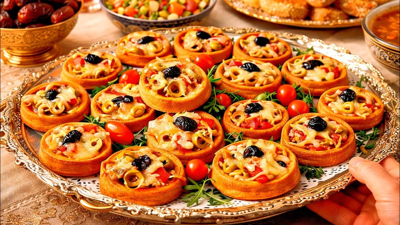 دون عجن ولا دلك اسهل و اسرع مملحة ممكن تحضري في 30د. لذة طراوة لا تقاوم بكمية وفيرة والأهم اقتصادية🔥