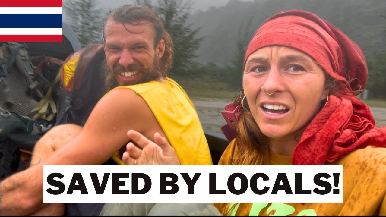Wet & Wild: Hitchhiking Through the Storm in Thailand 🇹🇭