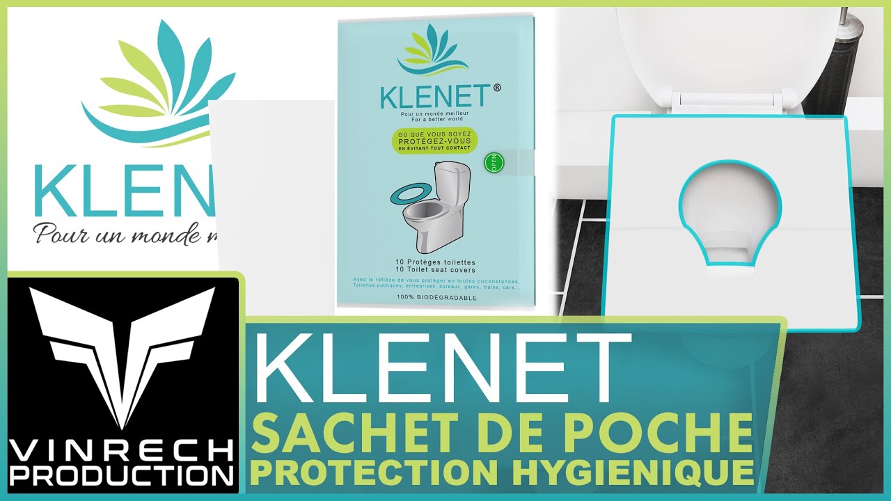 Le prot&egrave;ge Toilettes hygi&eacute;nique KLENET ! - VINRECH PRODUCTION