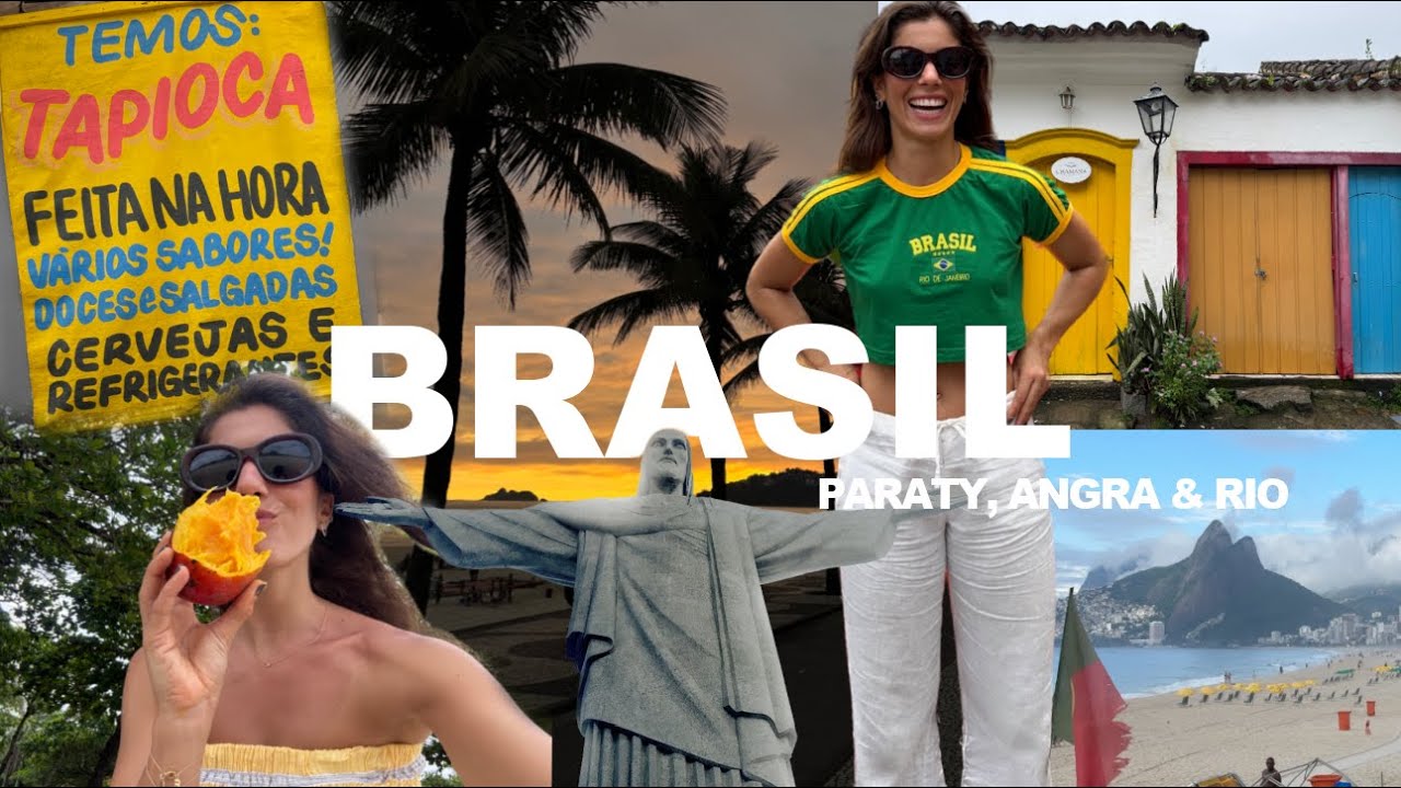CERRANDO 2024 EN BRASIL! 🌴 🇧🇷  Roadtrip por Paraty, Angra y Río - sol, lluvia, running y vistas top