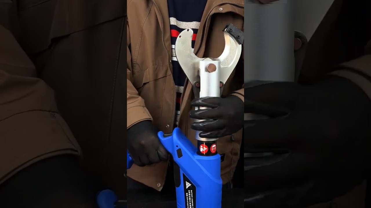 Multi-function hydraulic cable cutter and crimping pliers #shorts #youtubeshorts #cablecutter