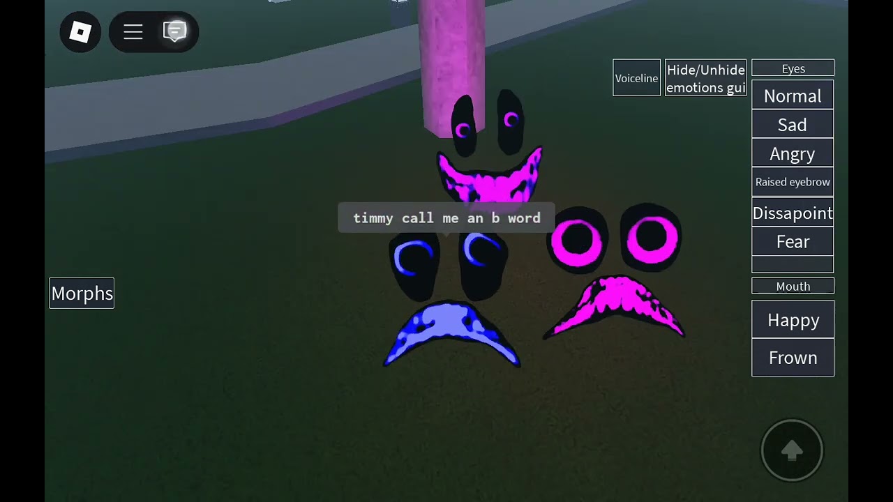 Timmy called billy an B word bloopers (on Roblox)
