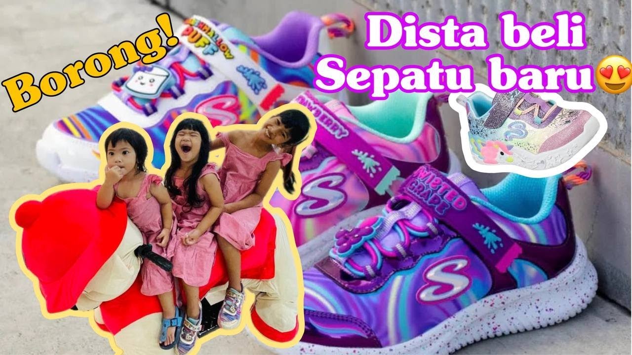 DISTA BELI SEPATU BARU😍!! LANGSUNG BORONG #viralvideos