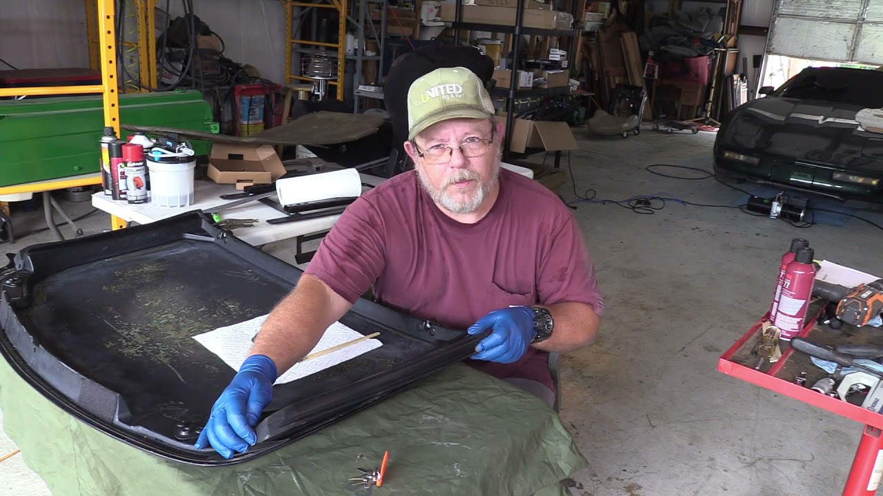 1994 C4 Corvette Roof Weather Stripping Part 2