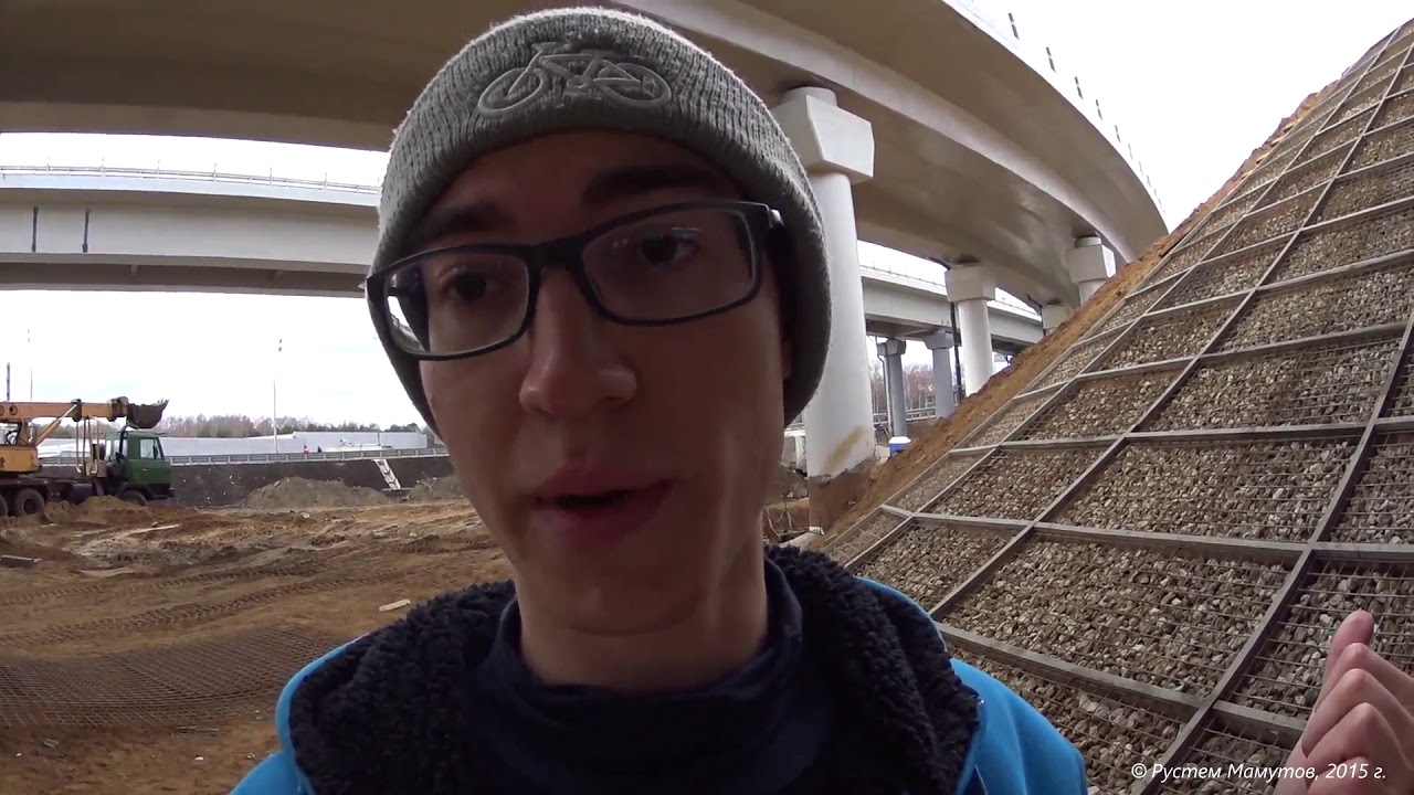 Конструкция укрепления насыпи устоя