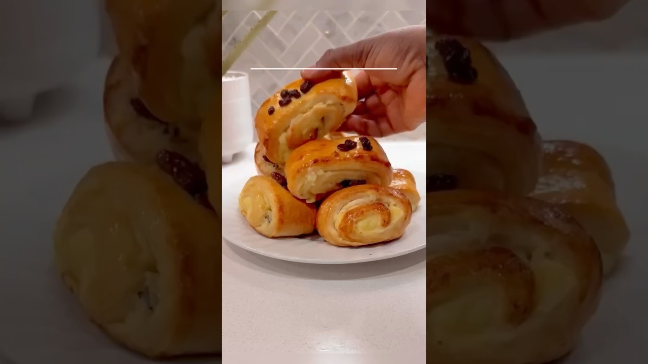 Custard Raisin rolls