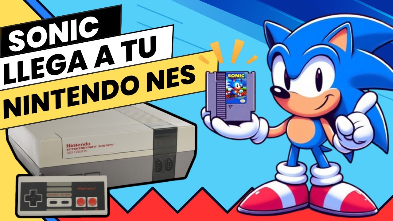 El Sonic de la Nintendo NES esta...¡INCREÍBLE! ¿COMOOOO? 🤯