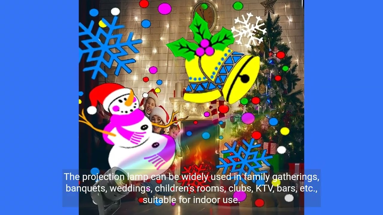 Christmas LED Projector With 16 Light Patterns at Dragoyle LLC