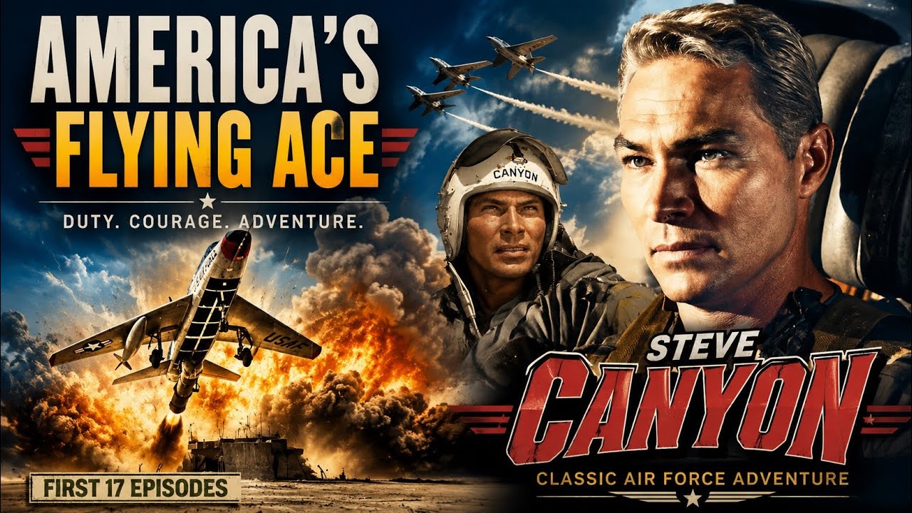 High-Flying Cold War Adventure | STEVE CANYON | Classic TV Series