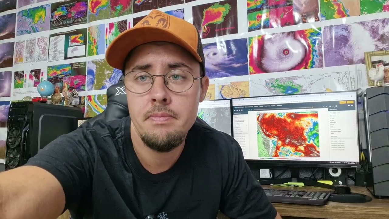 BRASIL  - CHUVA VOLUMOSA E FORTE A CAMINHO 🌧⛈️